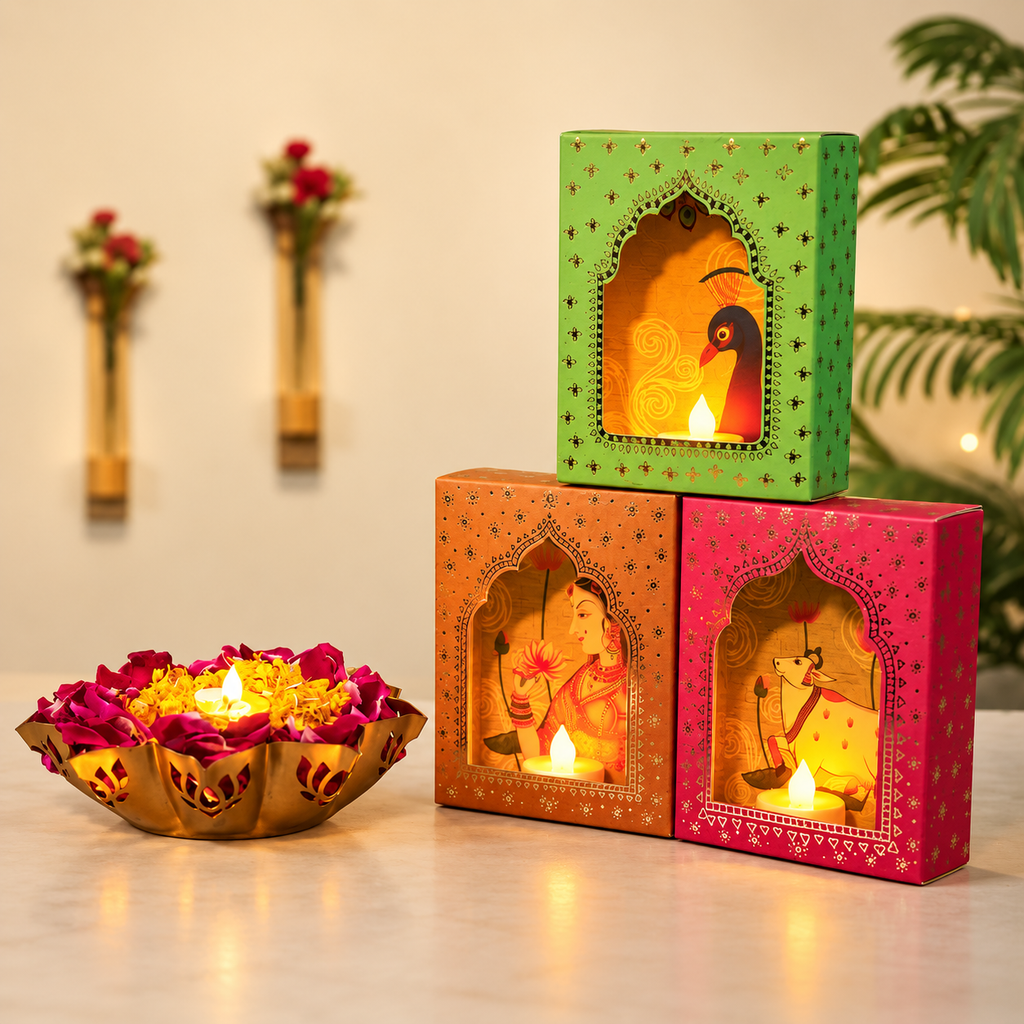 The Jharokha Glow Set | Decorative Diwali Luminaries
