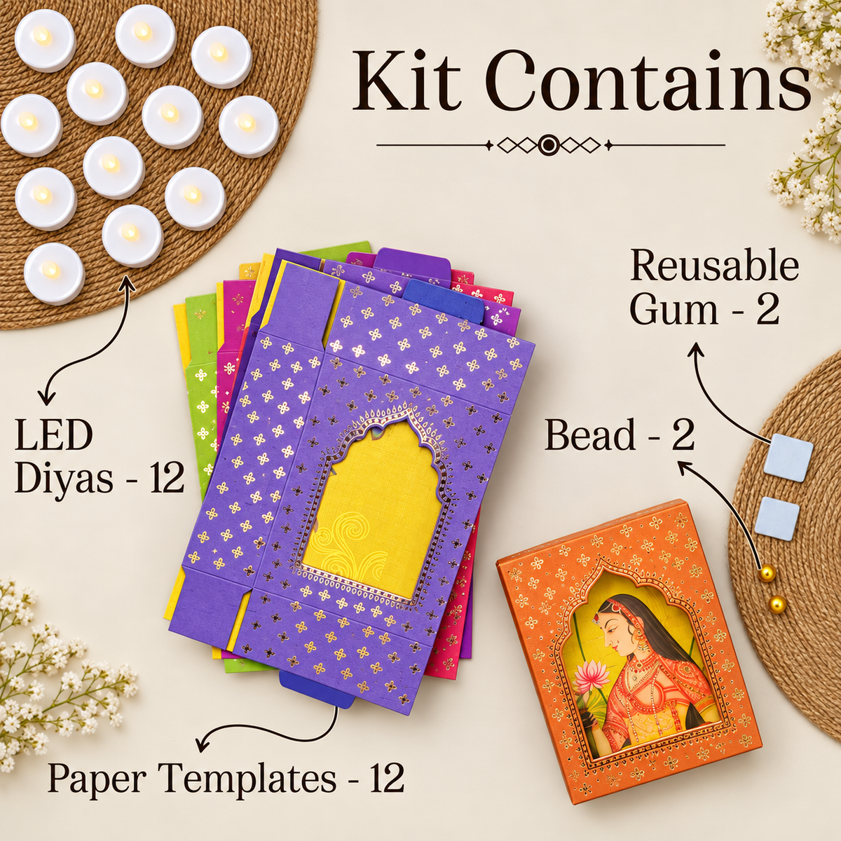 The Jharokha Glow Set | Decorative Diwali Luminaries