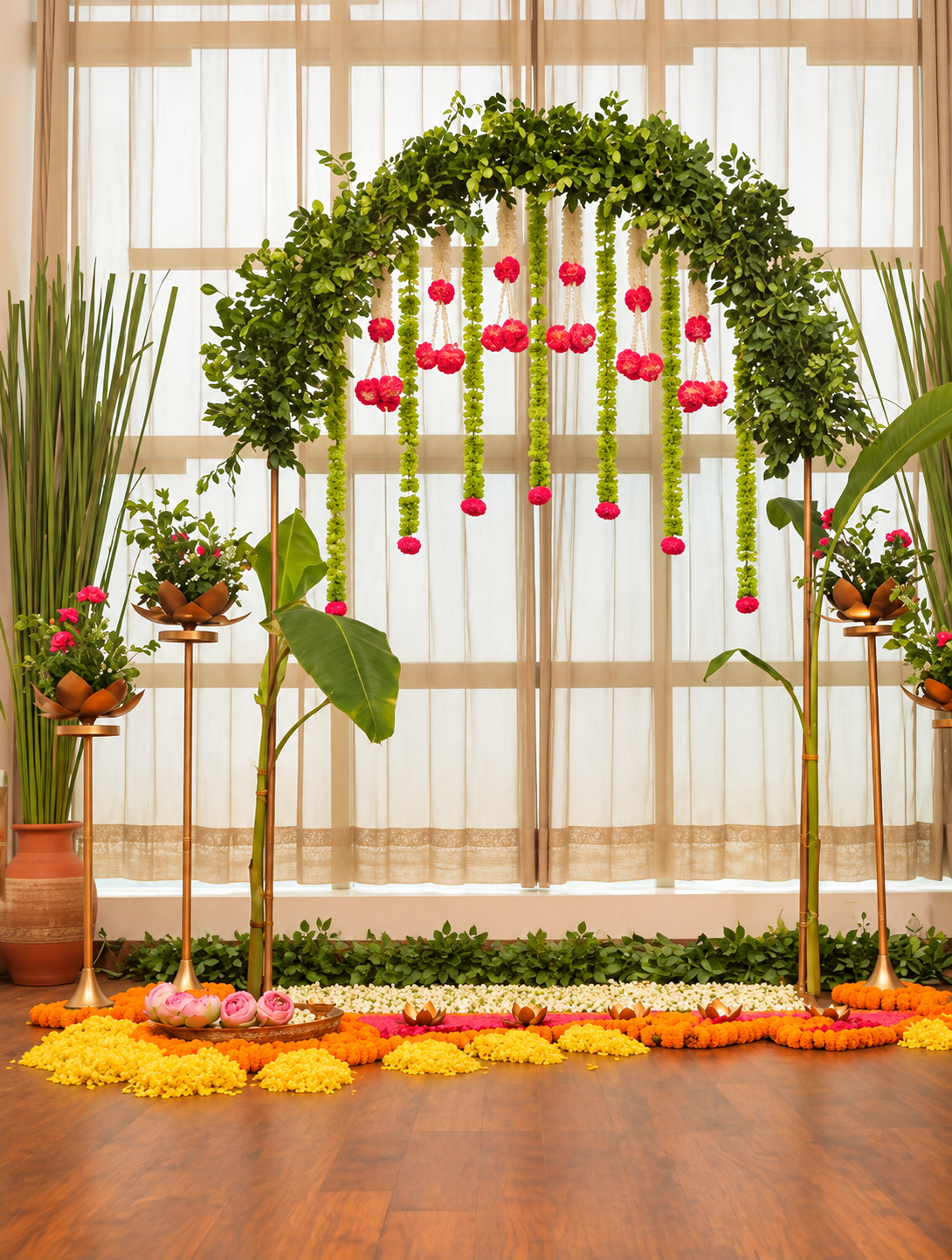 The Celebration Arch Set | 3-Piece Festive Backdrop Styling Kit